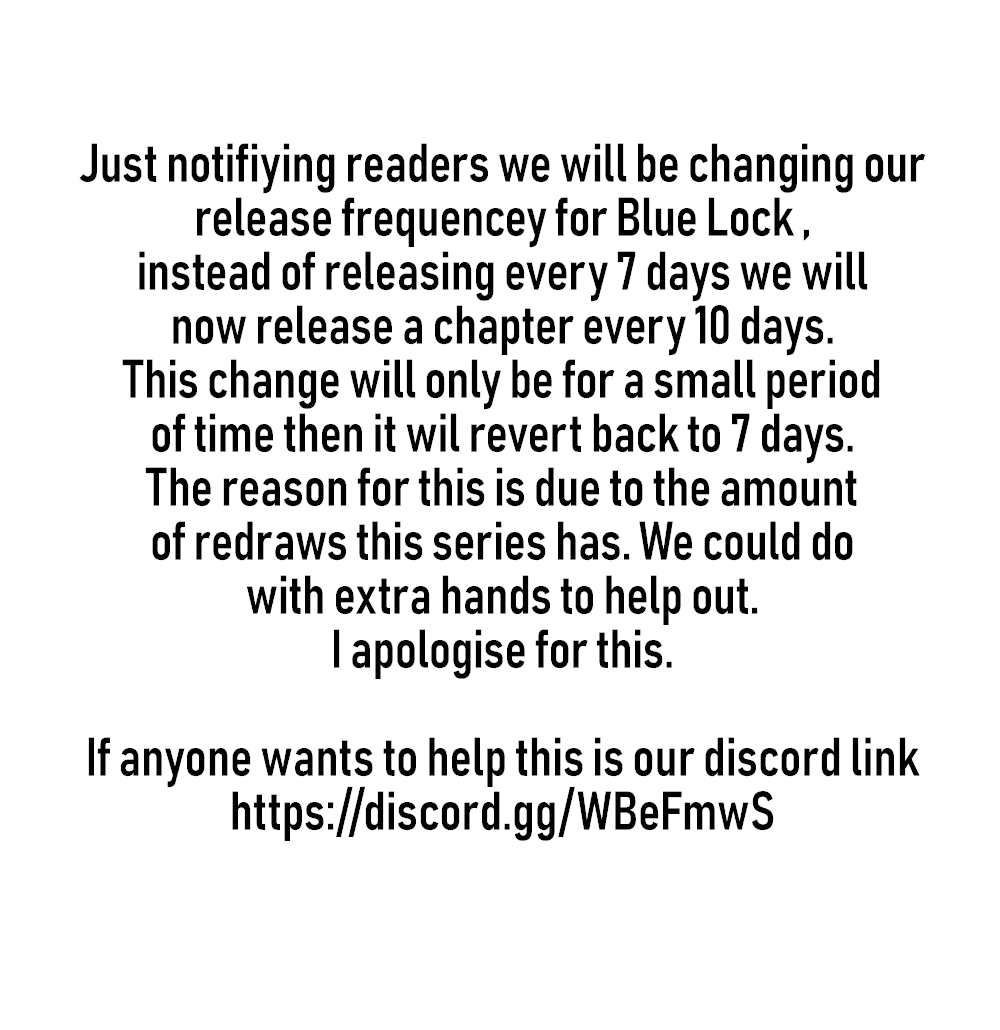 Read Blue Lock Manga Online