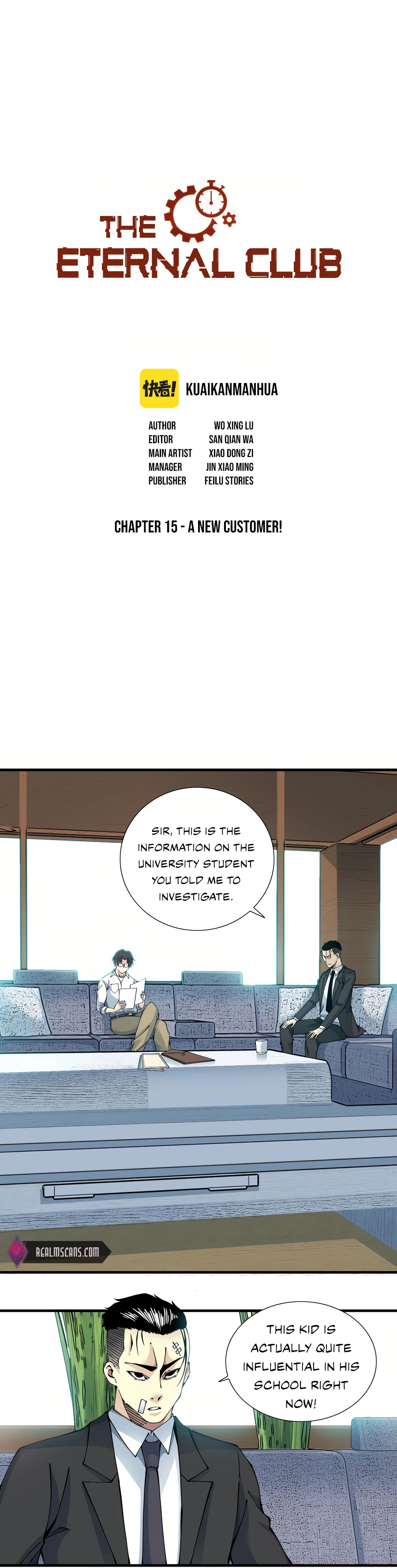 Read Eternal Club Manga Online