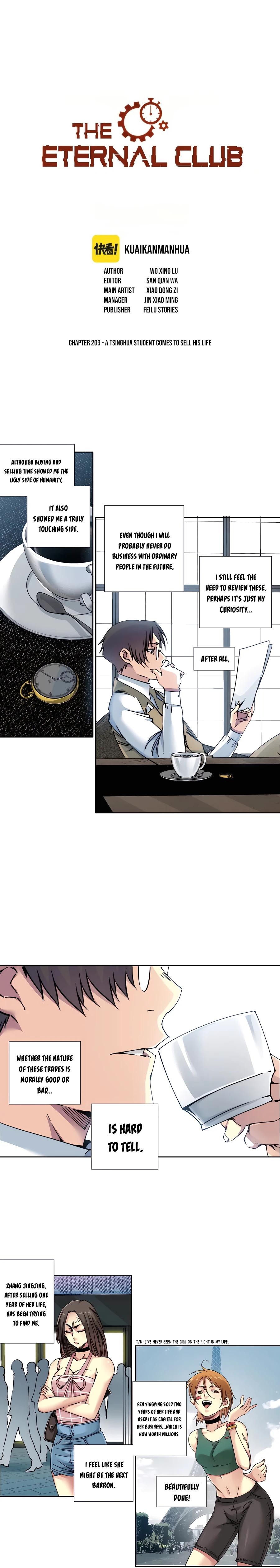 Read Eternal Club Manga Online