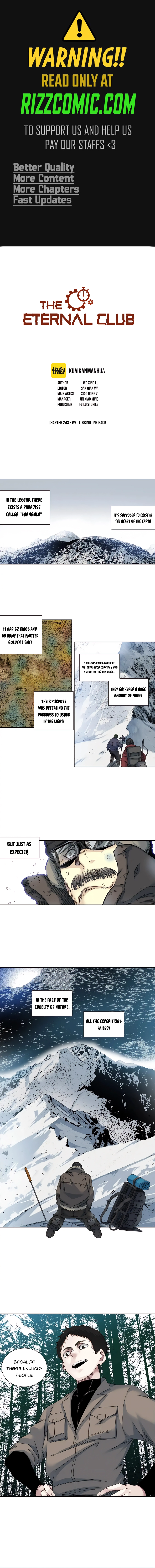Read Eternal Club Manga Online