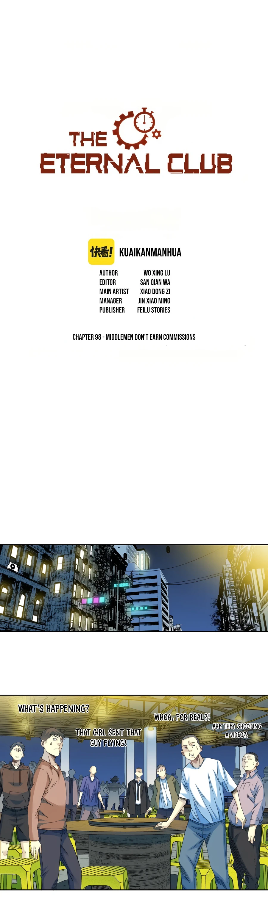 Read Eternal Club Manga Online