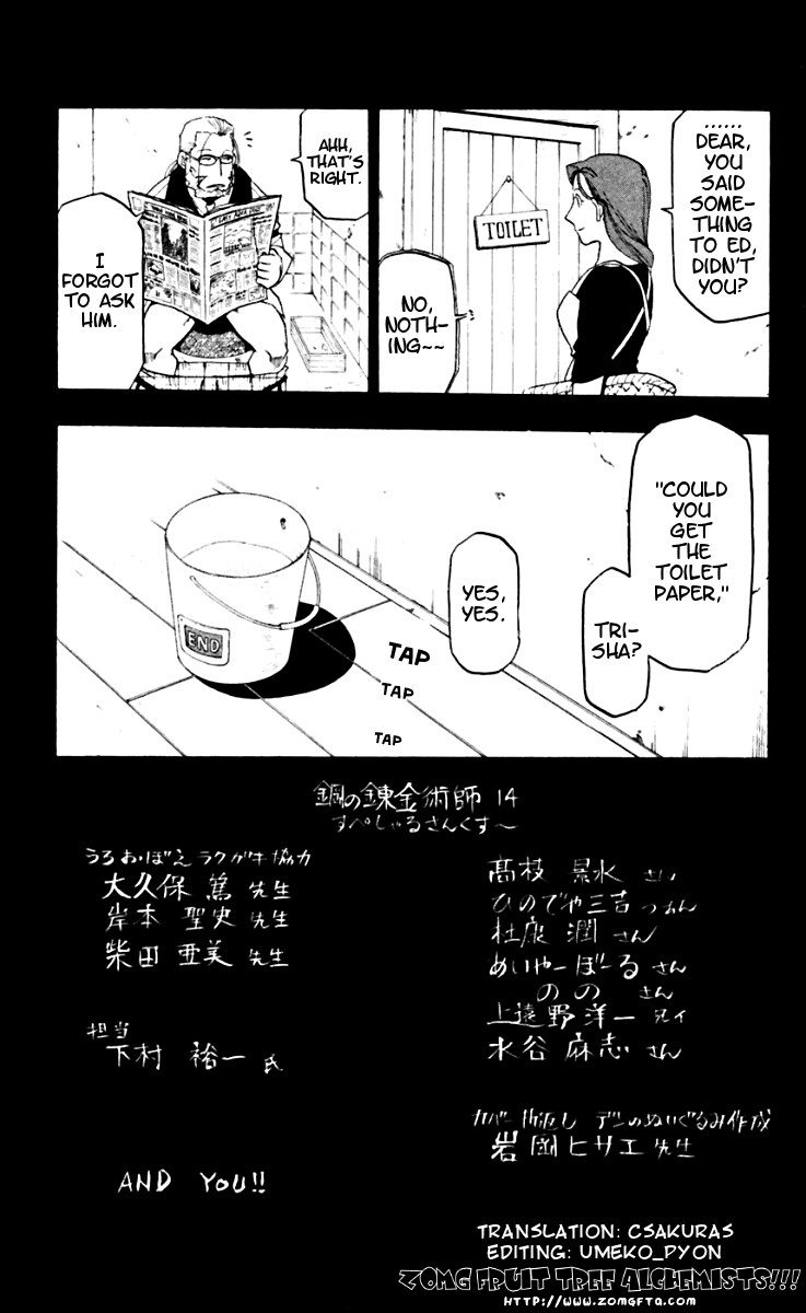 Read Fullmetal Alchemist Manga Online