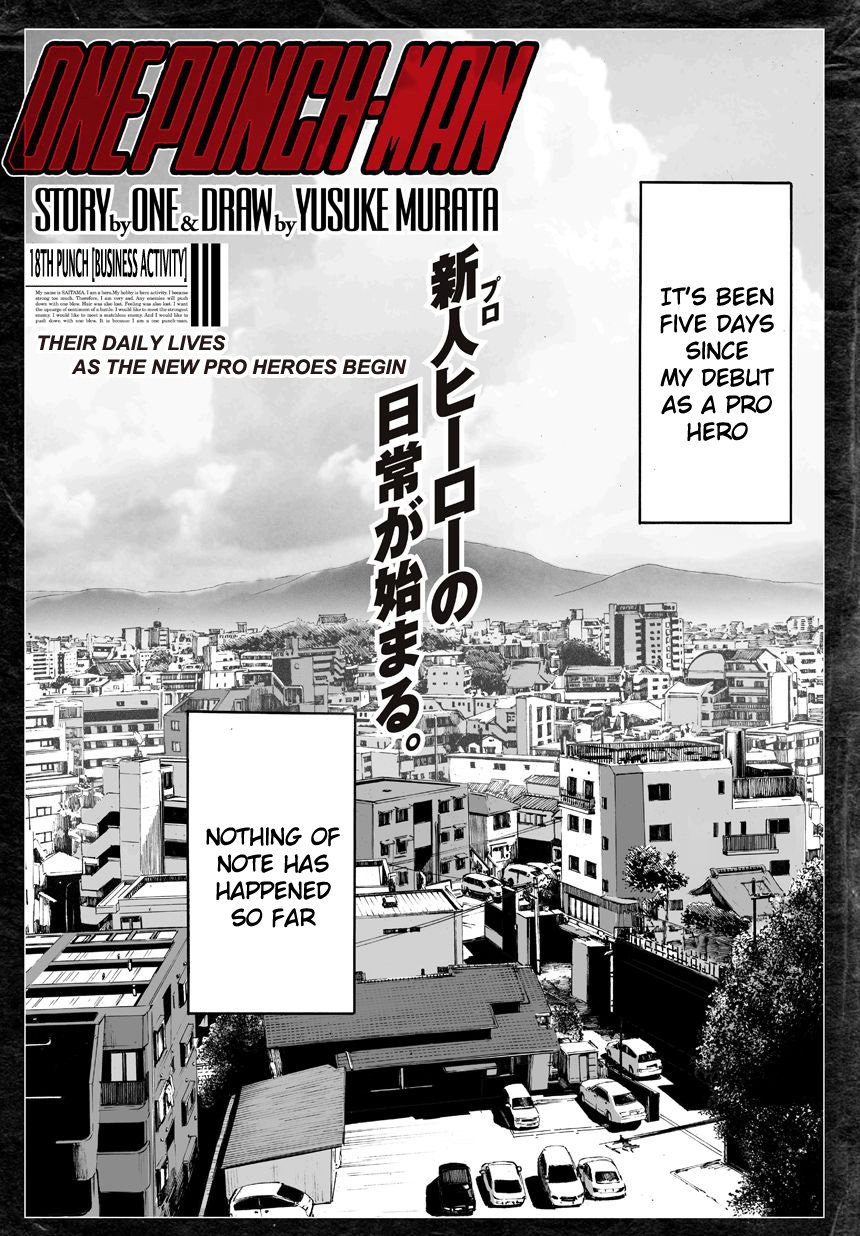 Read One-Punch Man Manga Online