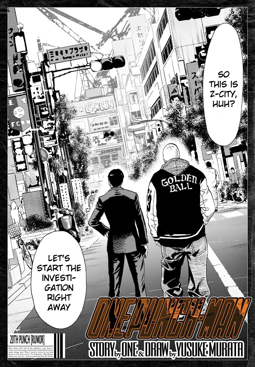 Read One-Punch Man Manga Online