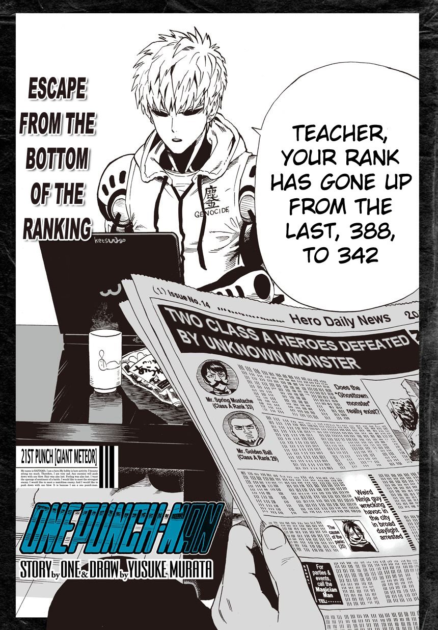 Read One-Punch Man Manga Online