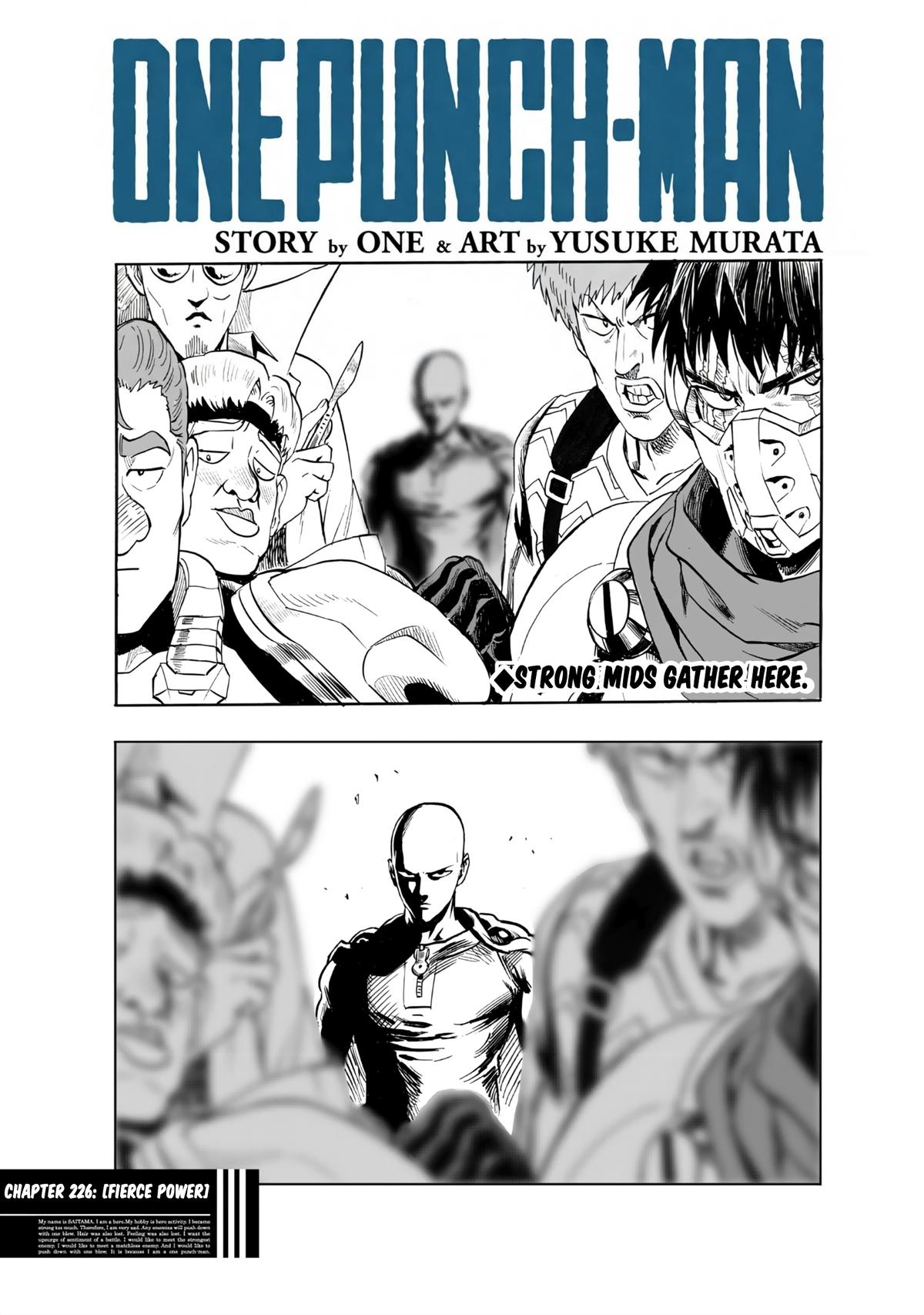 Read One-Punch Man Manga Online