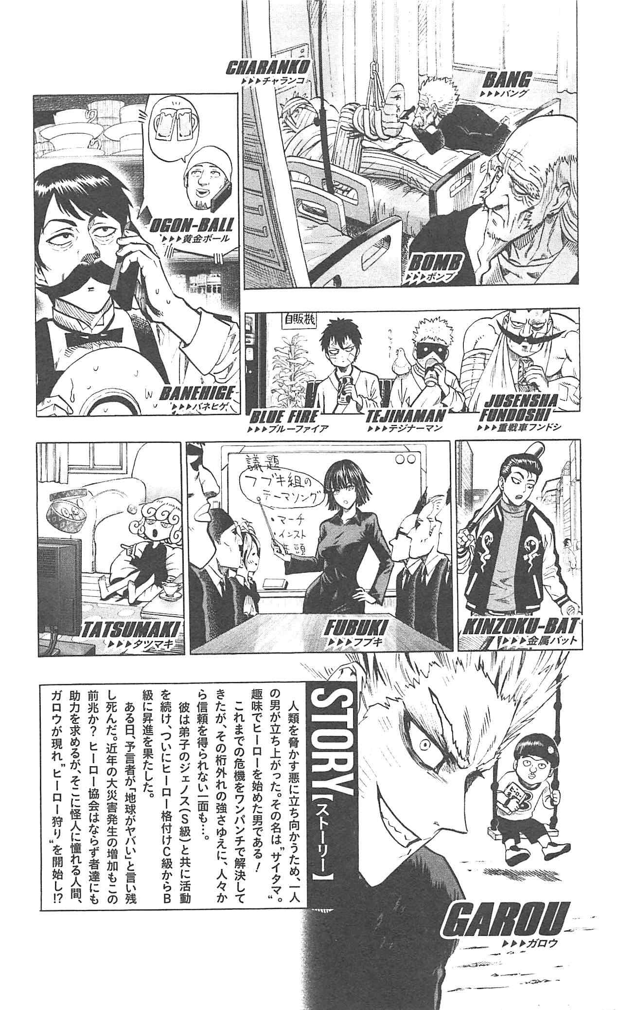 Read One-Punch Man Manga Online