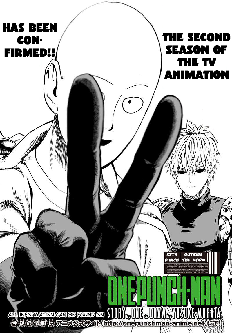 Read One-Punch Man Manga Online