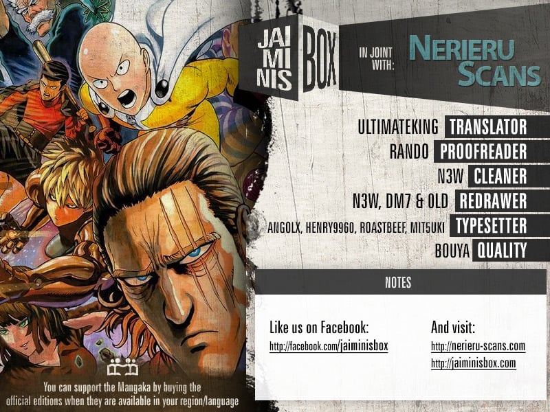Read One-Punch Man Manga Online