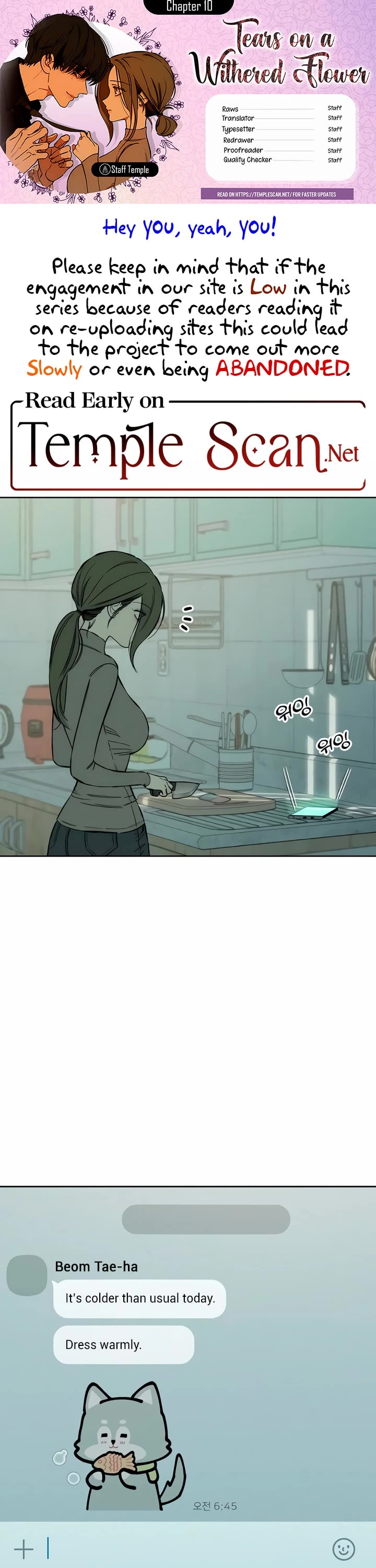 Read Tears on a Withered Flower Manga Online