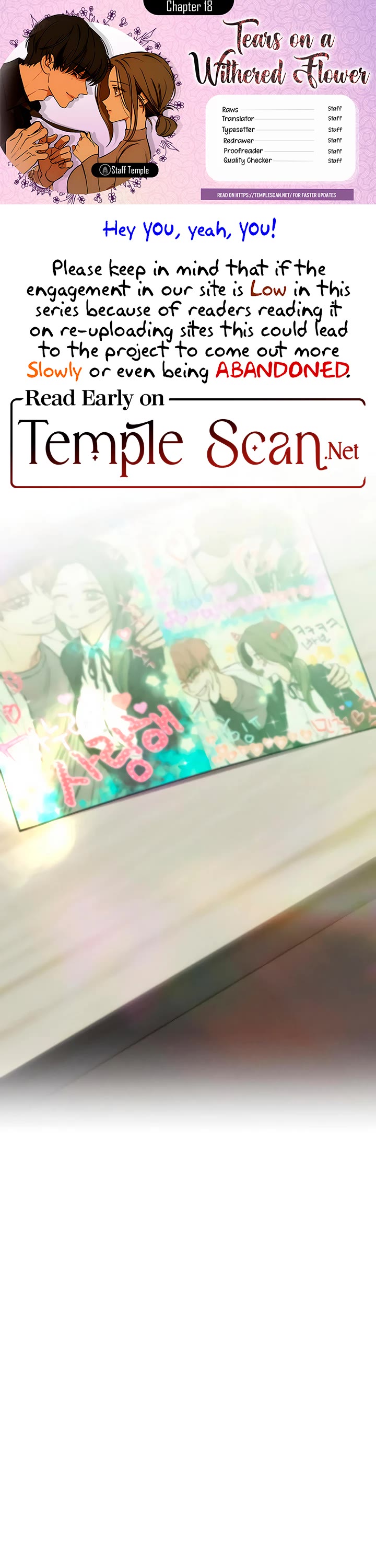 Read Tears on a Withered Flower Manga Online