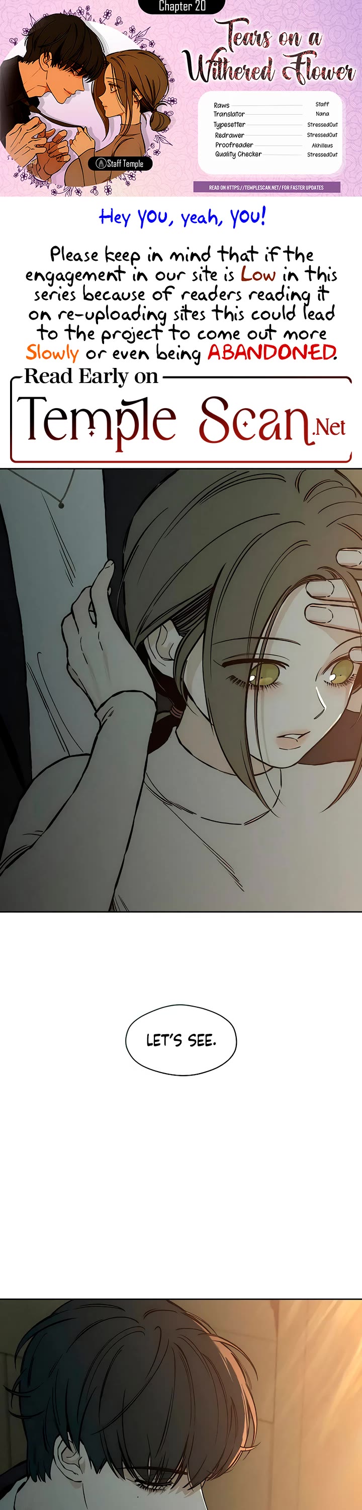 Read Tears on a Withered Flower Manga Online