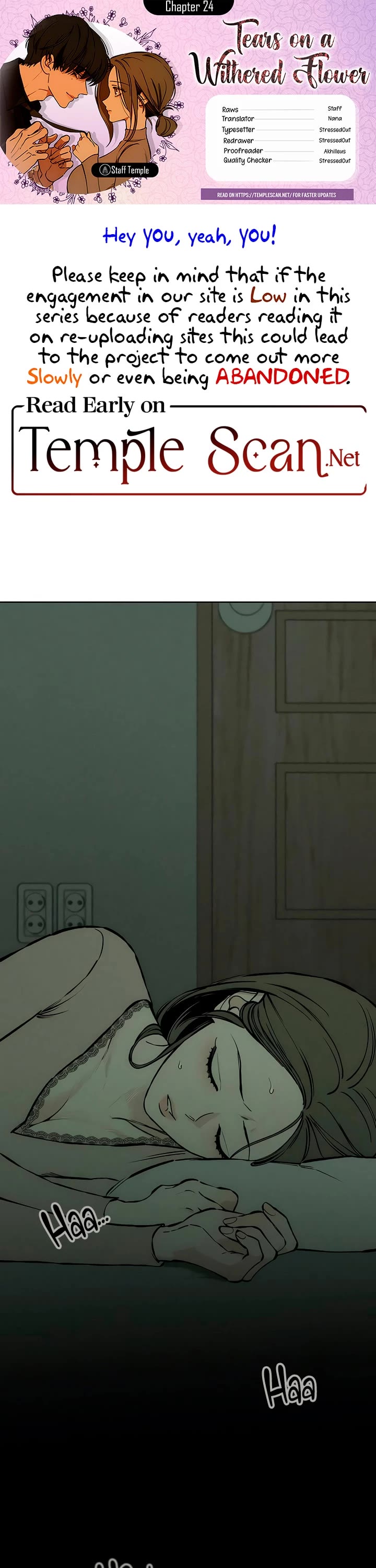 Read Tears on a Withered Flower Manga Online