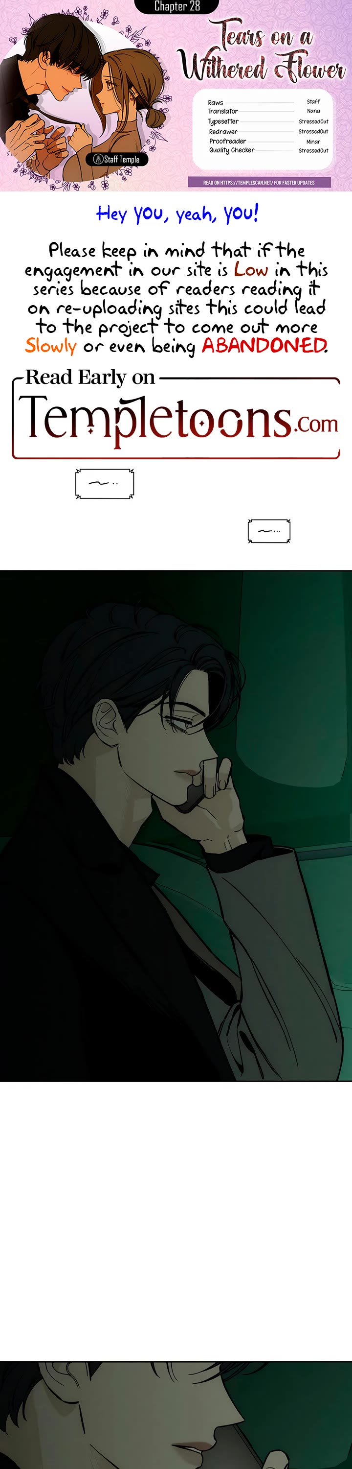 Read Tears on a Withered Flower Manga Online