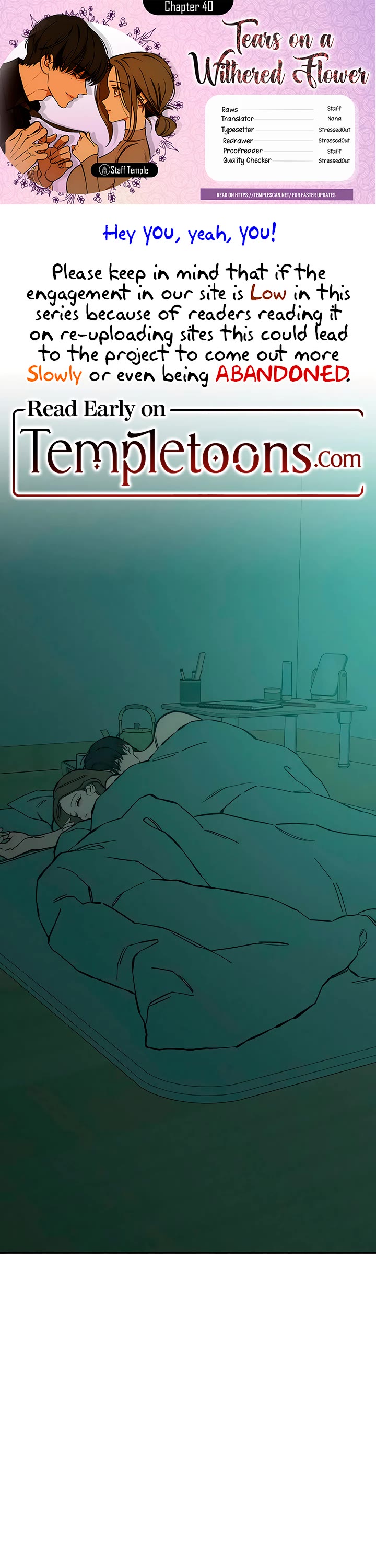 Read Tears on a Withered Flower Manga Online