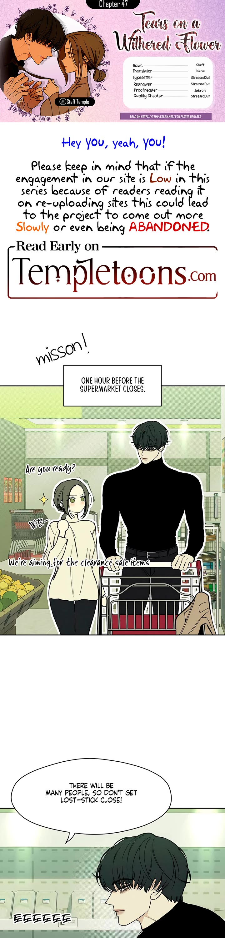 Read Tears on a Withered Flower Manga Online
