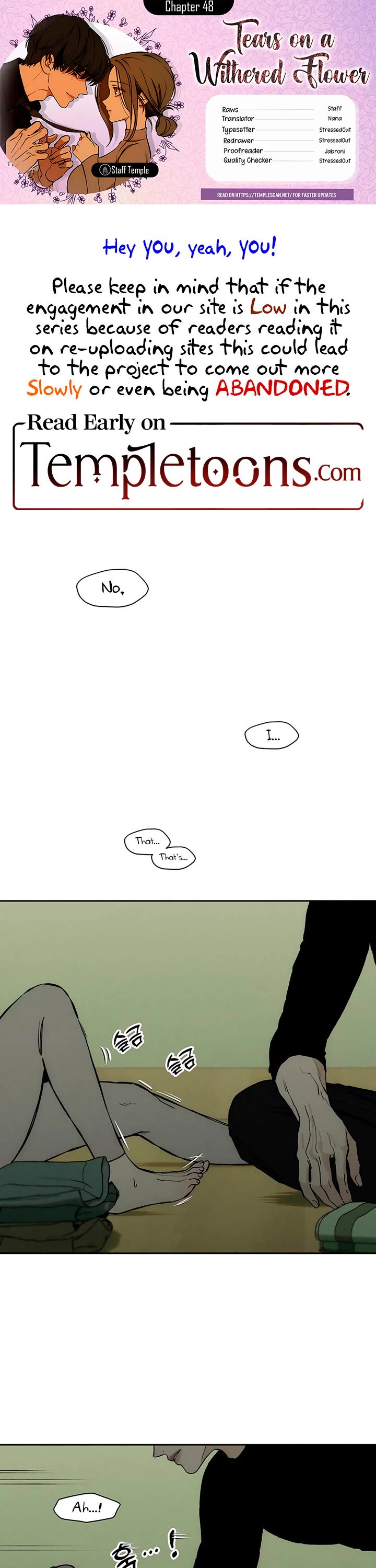 Read Tears on a Withered Flower Manga Online