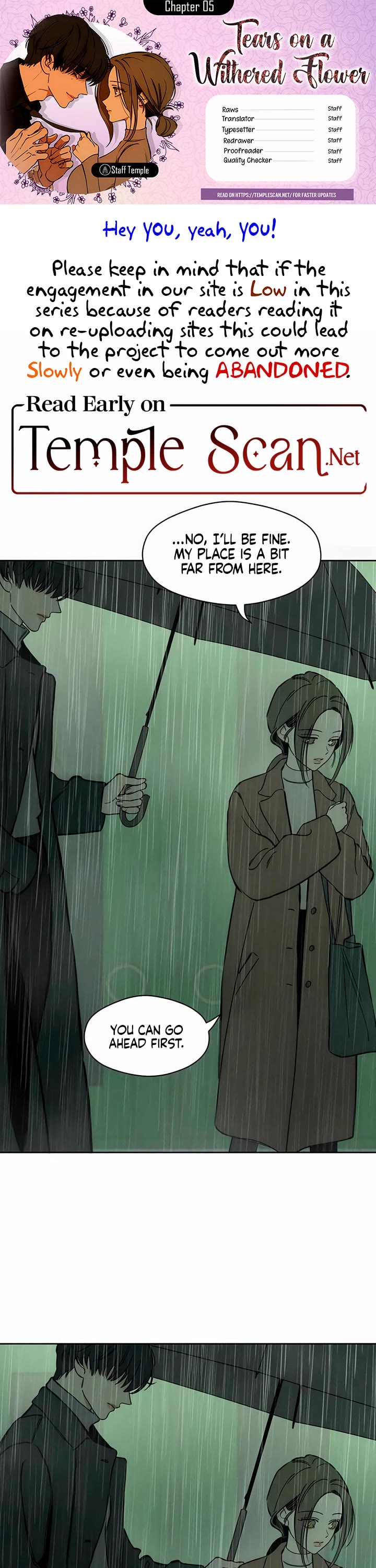 Read Tears on a Withered Flower Manga Online