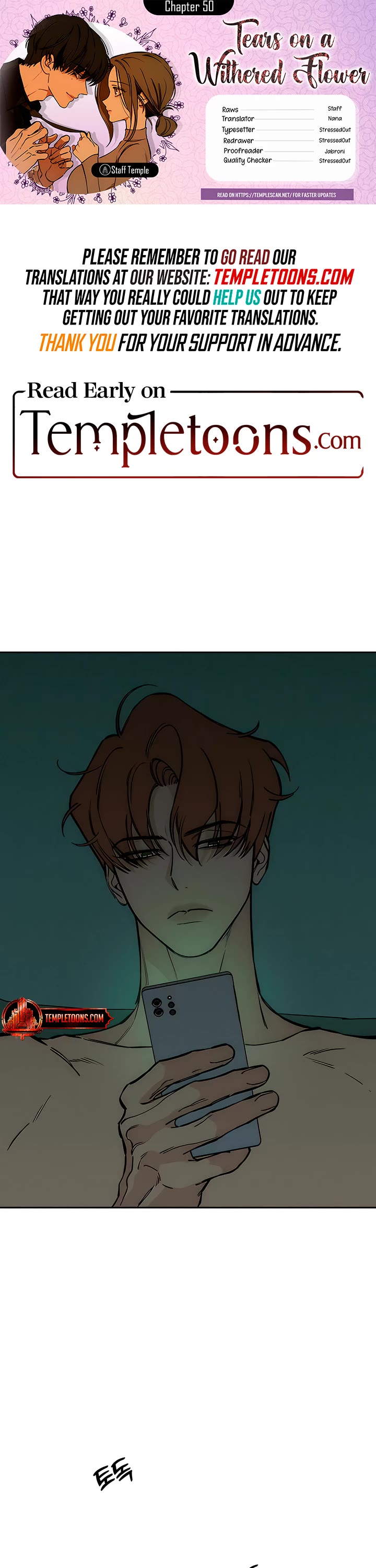 Read Tears on a Withered Flower Manga Online