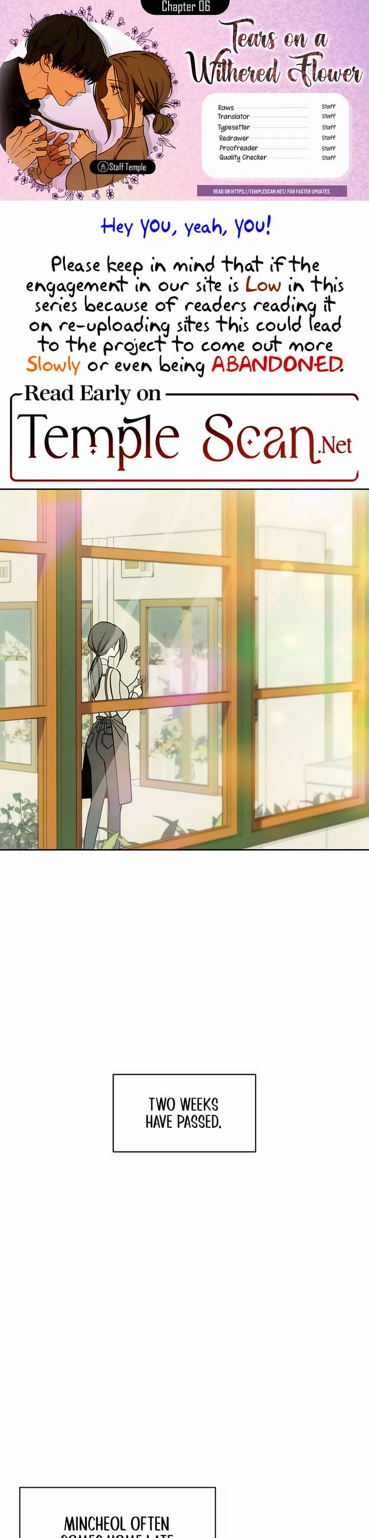 Read Tears on a Withered Flower Manga Online