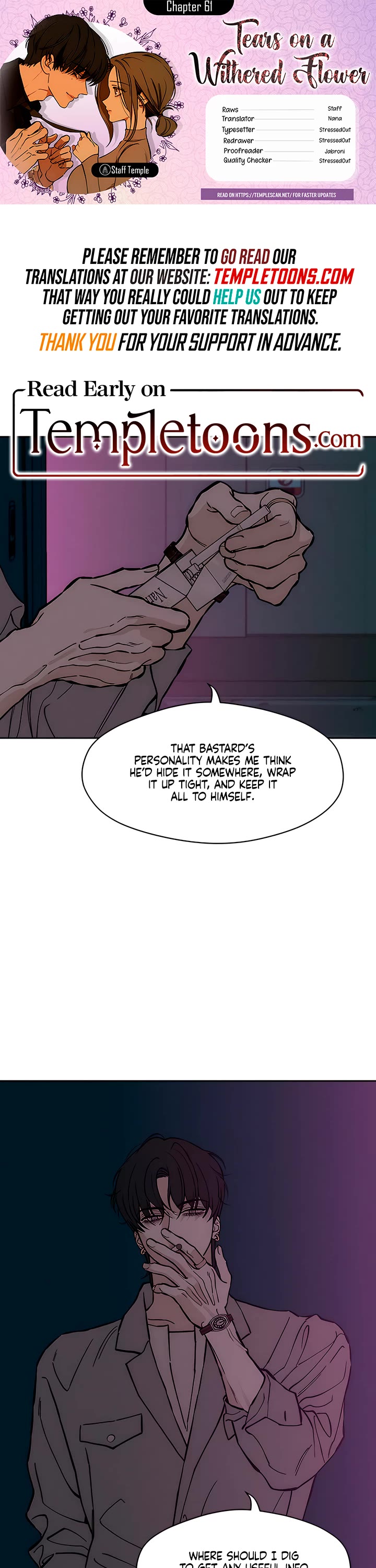 Read Tears on a Withered Flower Manga Online