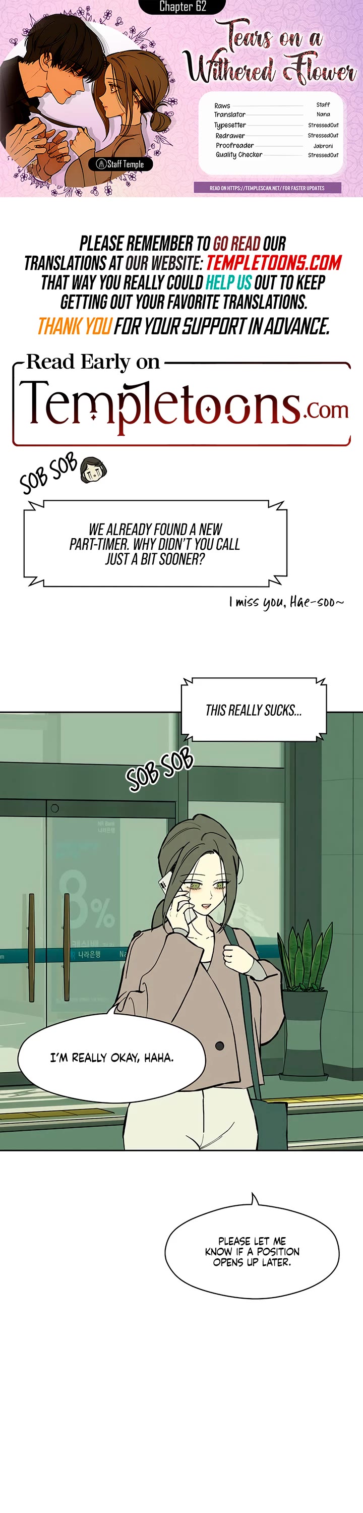 Read Tears on a Withered Flower Manga Online