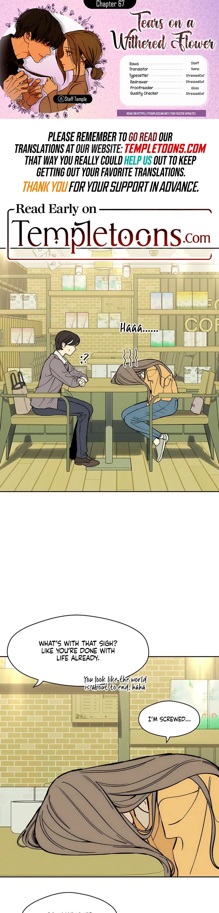 Read Tears on a Withered Flower Manga Online