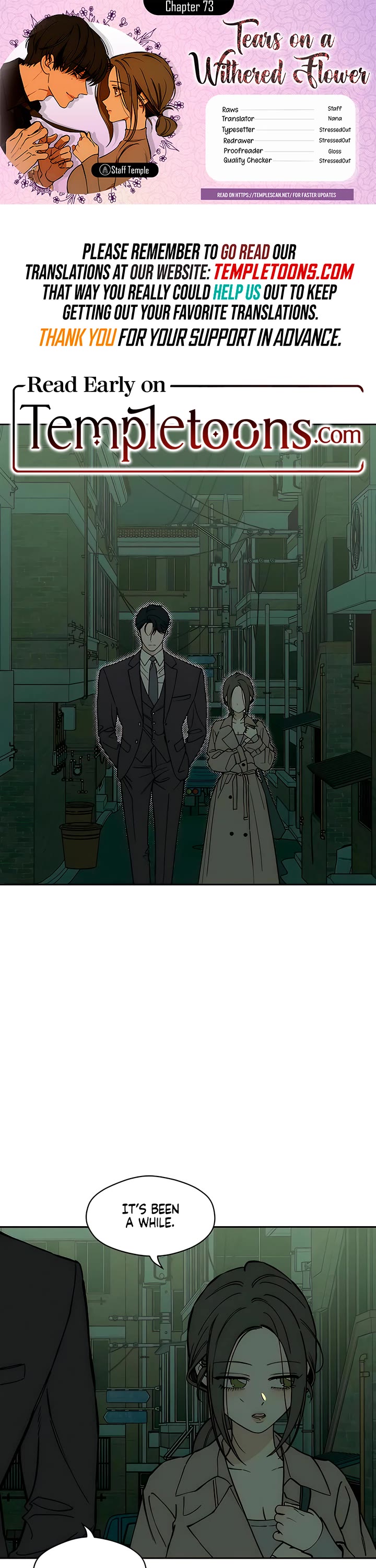Read Tears on a Withered Flower Manga Online