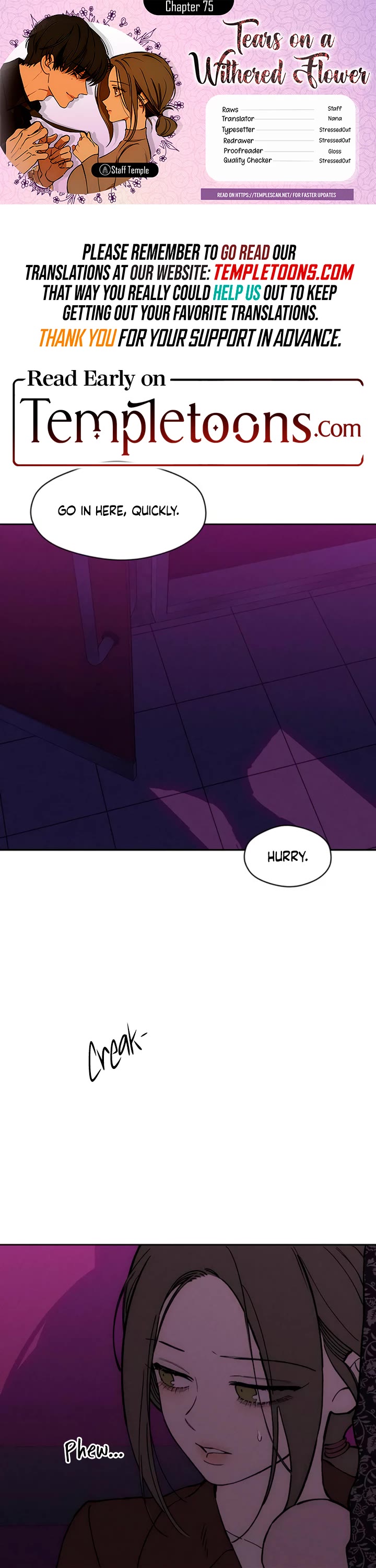 Read Tears on a Withered Flower Manga Online