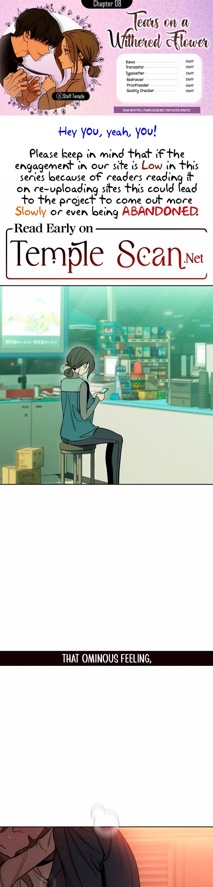 Read Tears on a Withered Flower Manga Online