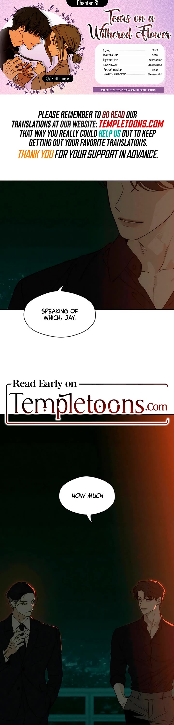 Read Tears on a Withered Flower Manga Online