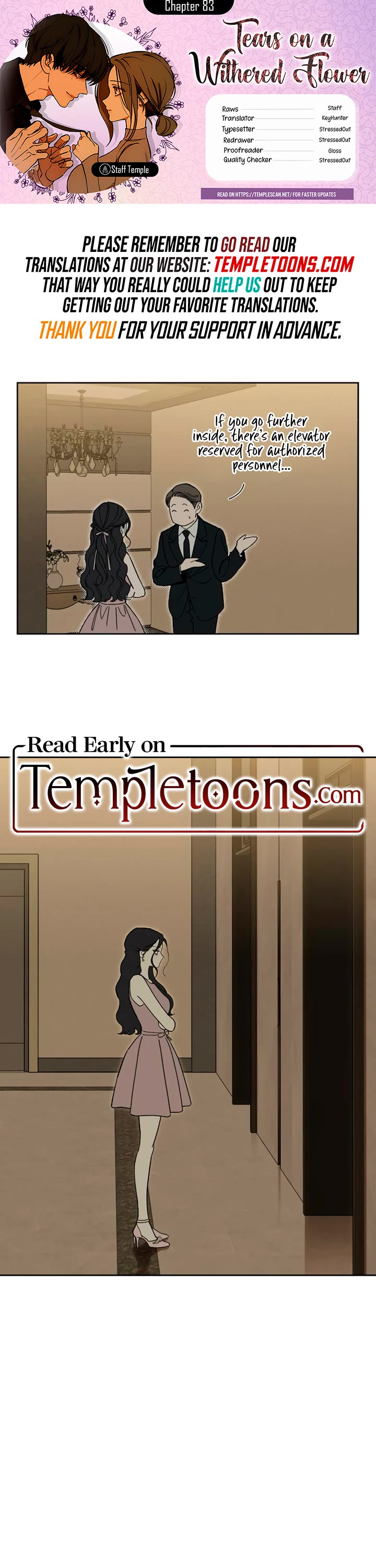 Read Tears on a Withered Flower Manga Online