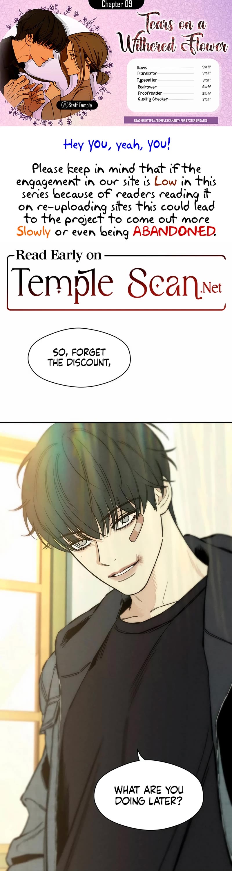 Read Tears on a Withered Flower Manga Online