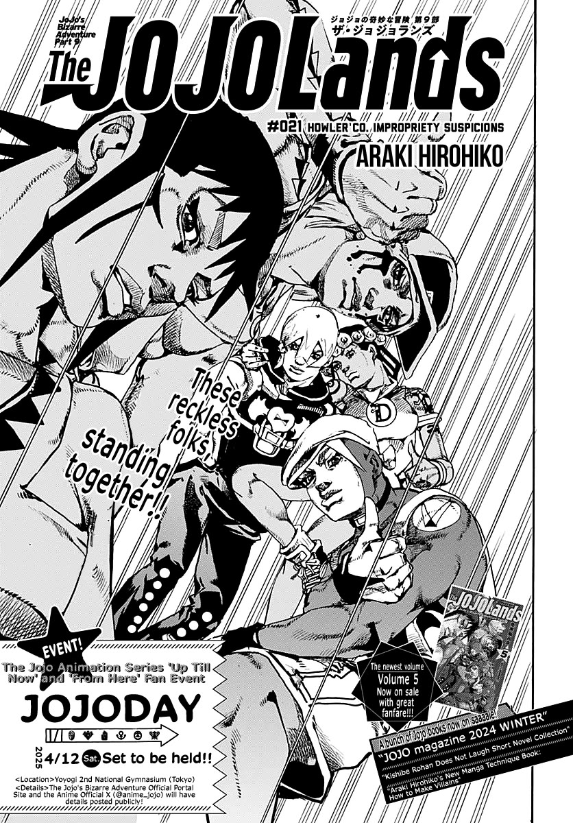 Read The JOJOLands part 9 - JoJo's Bizarre Adventure 9 Manga Online