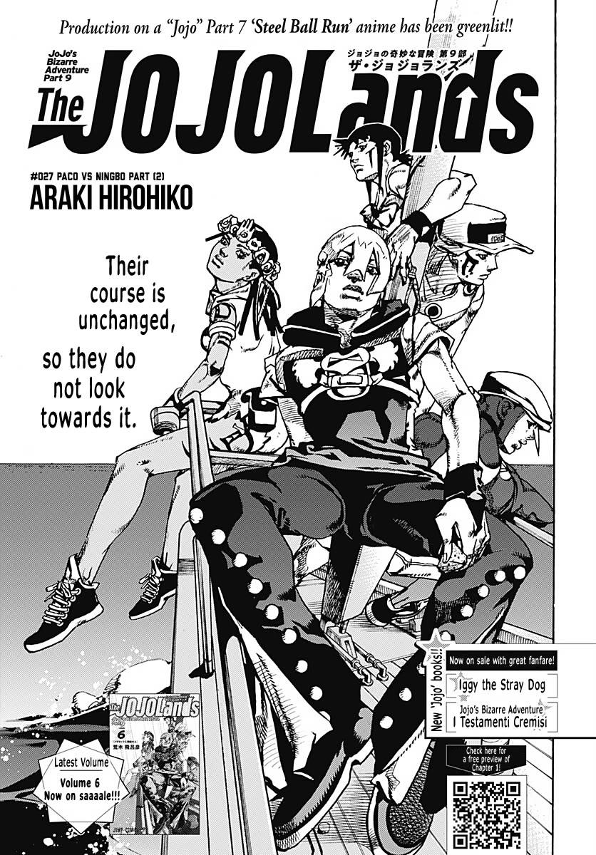 Read The JOJOLands part 9 - JoJo's Bizarre Adventure 9 Manga Online