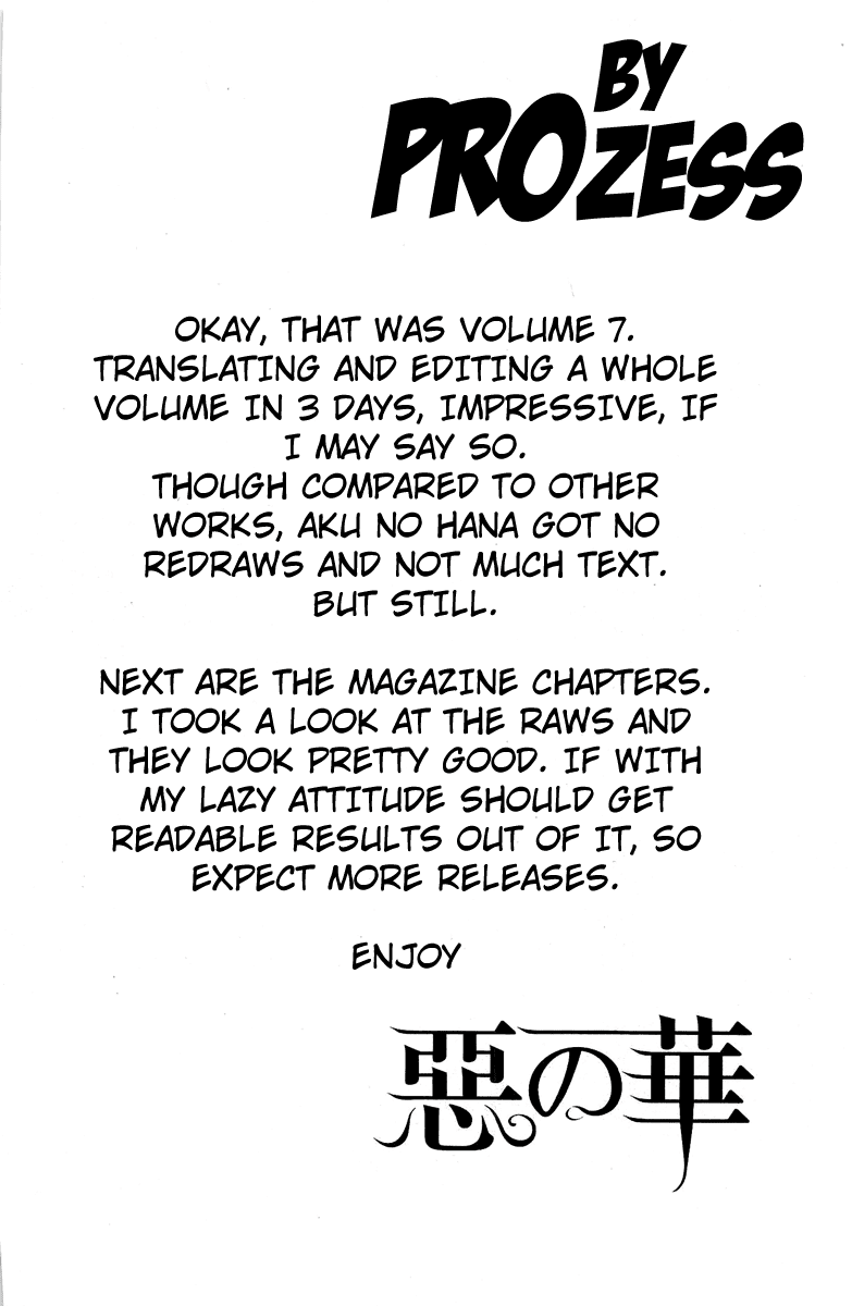 Read The flowers of evil Manga Online