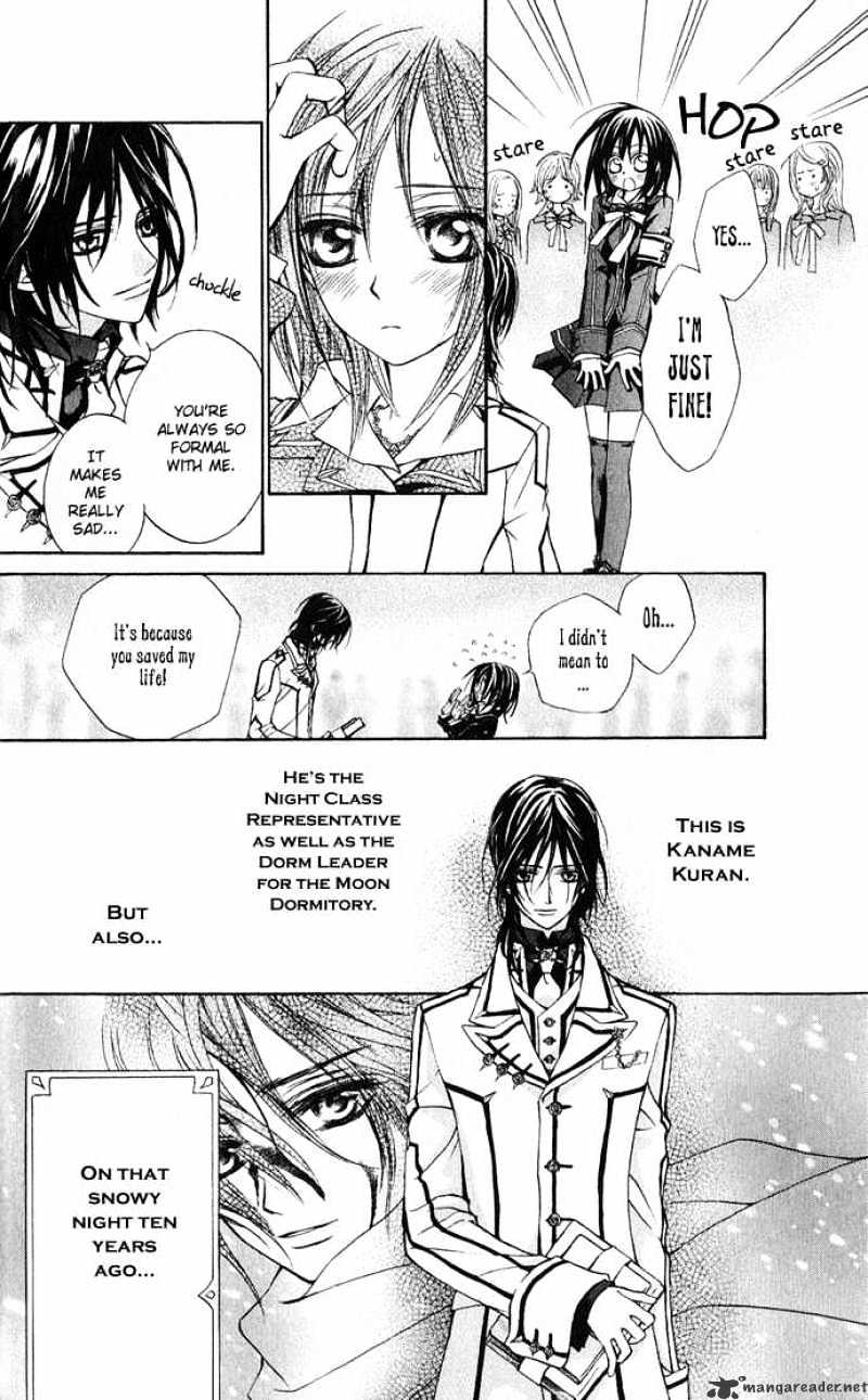Read Vampire Knight Manga Online