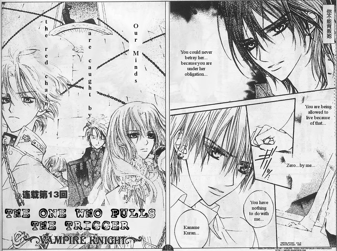 Read Vampire Knight Manga Online