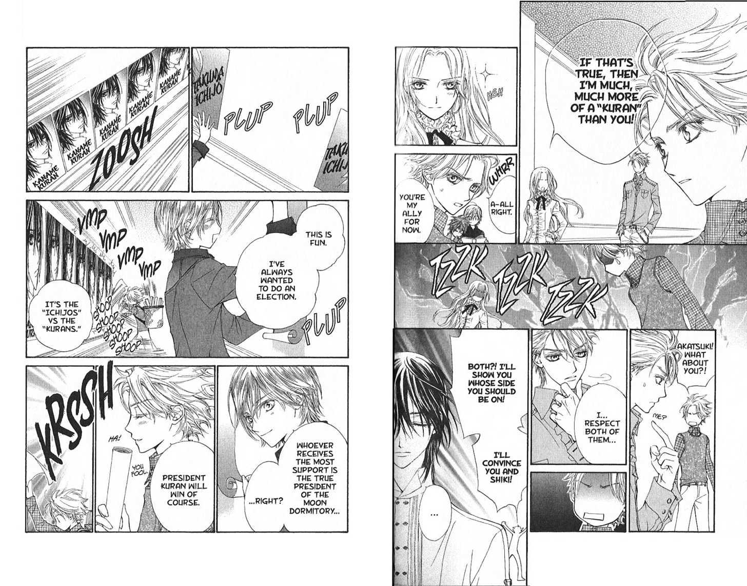 Read Vampire Knight Manga Online