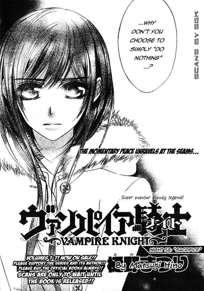 Read Vampire Knight Manga Online
