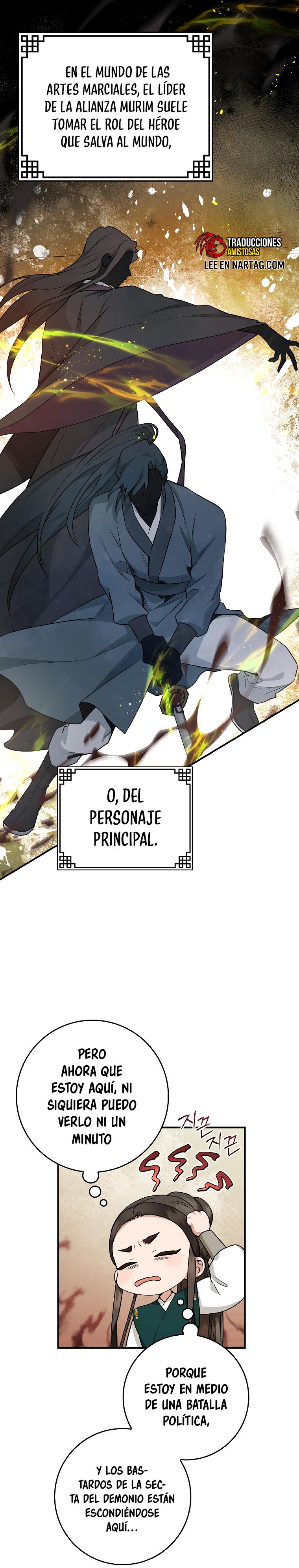 Read ¡Soy la villana de artes marciales más fuerte! Manga Online