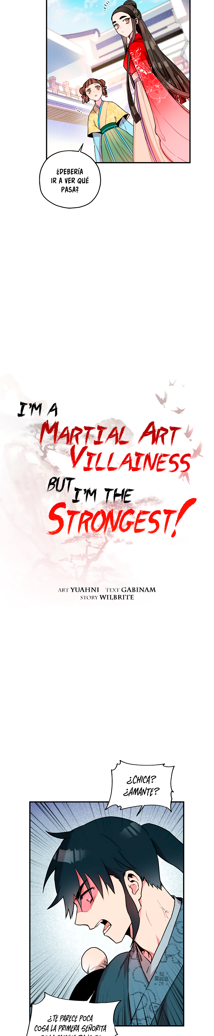 Read ¡Soy la villana de artes marciales más fuerte! Manga Online