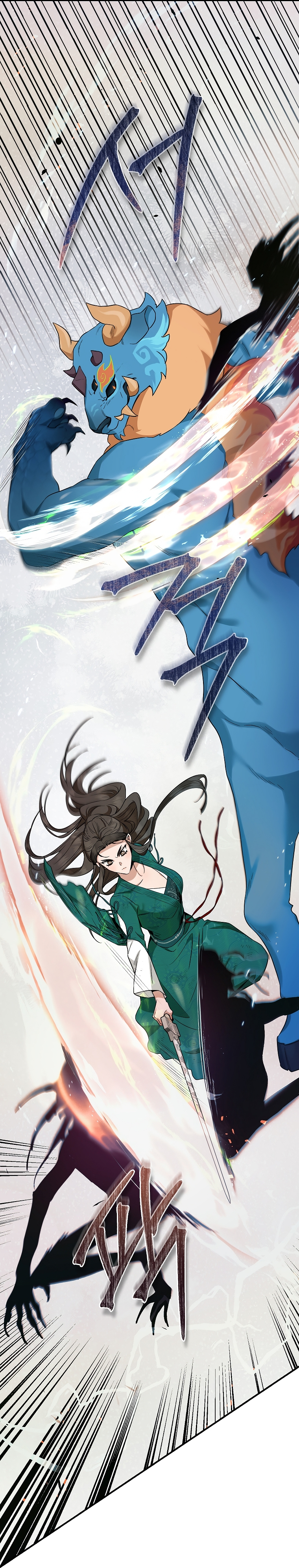 Read ¡Soy la villana de artes marciales más fuerte! Manga Online