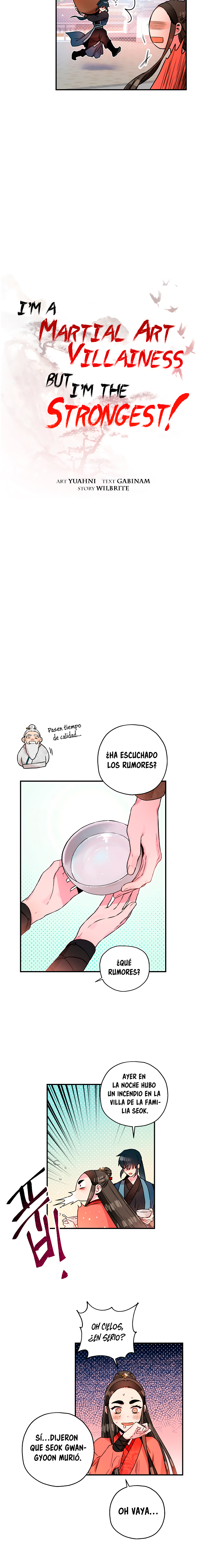Read ¡Soy la villana de artes marciales más fuerte! Manga Online