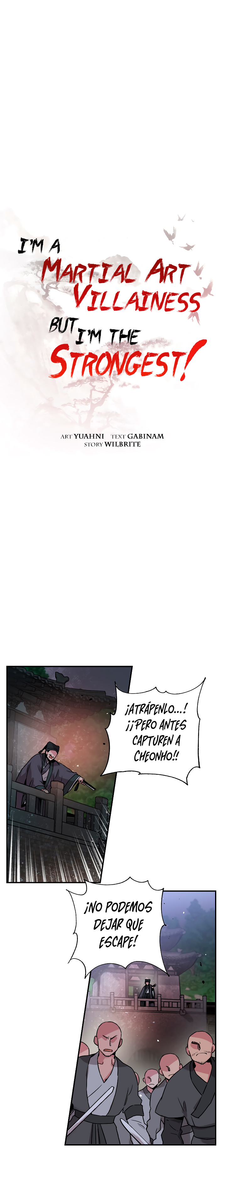 Read ¡Soy la villana de artes marciales más fuerte! Manga Online