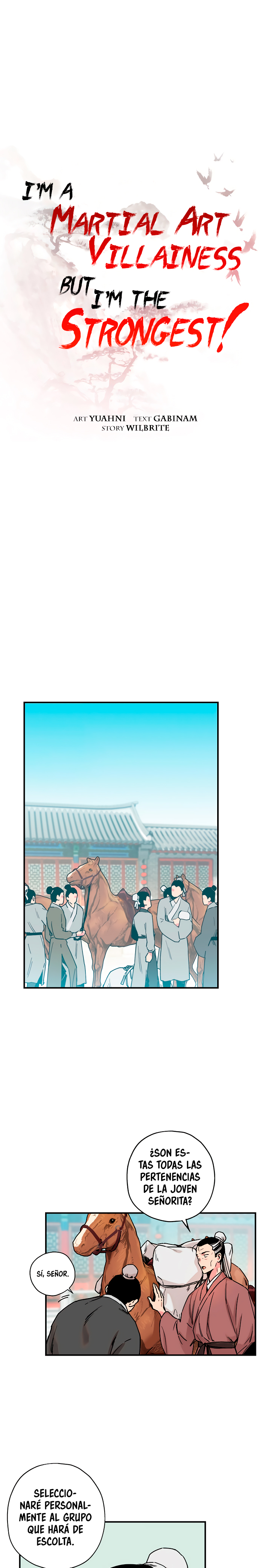 Read ¡Soy la villana de artes marciales más fuerte! Manga Online