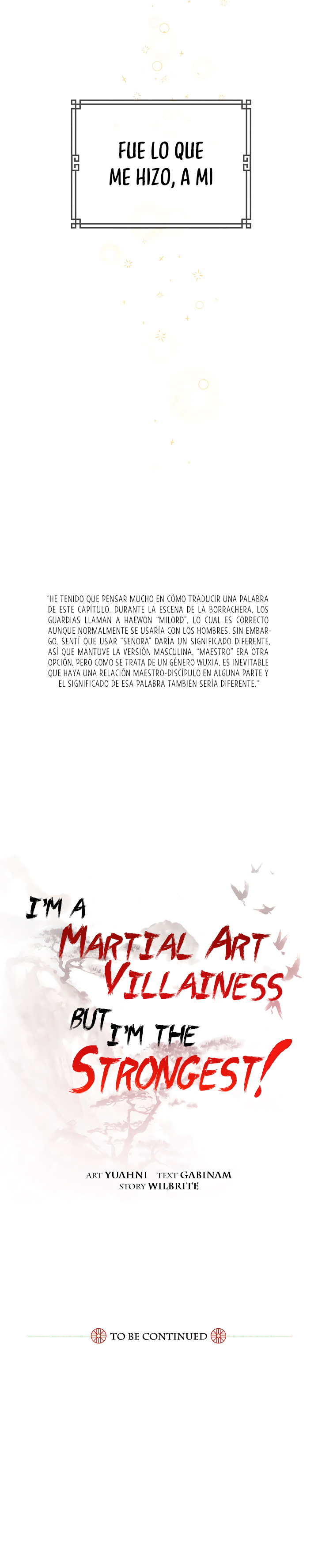 Read ¡Soy la villana de artes marciales más fuerte! Manga Online
