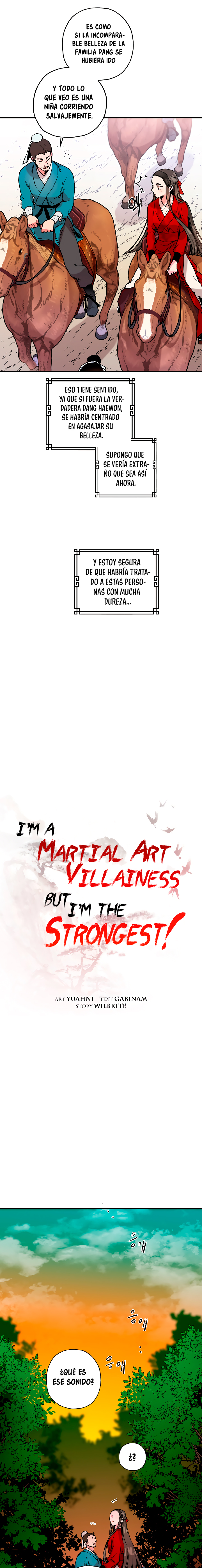 Read ¡Soy la villana de artes marciales más fuerte! Manga Online