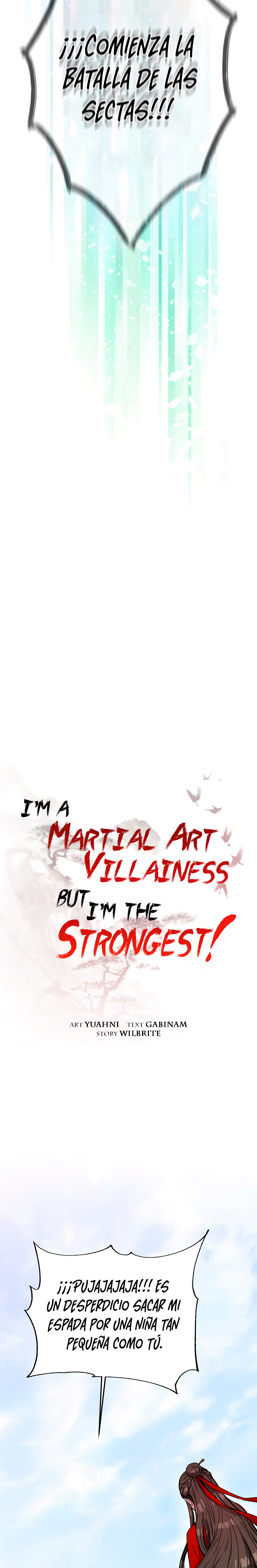 Read ¡Soy la villana de artes marciales más fuerte! Manga Online