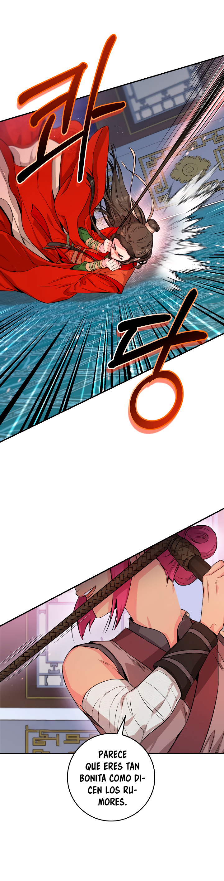 Read ¡Soy la villana de artes marciales más fuerte! Manga Online